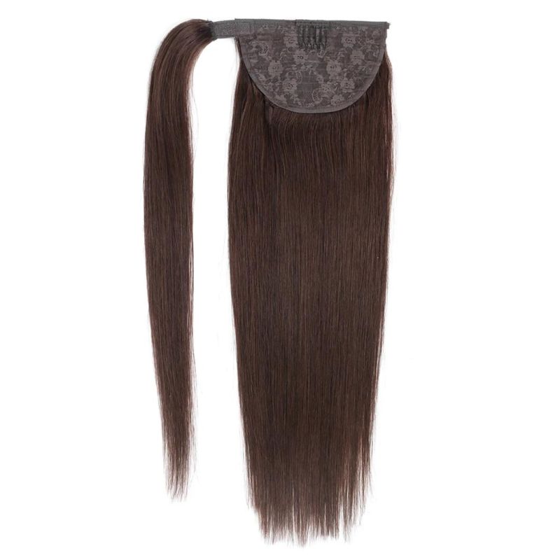 Brazilian Natural Straight 100% Human Hair Ponytail