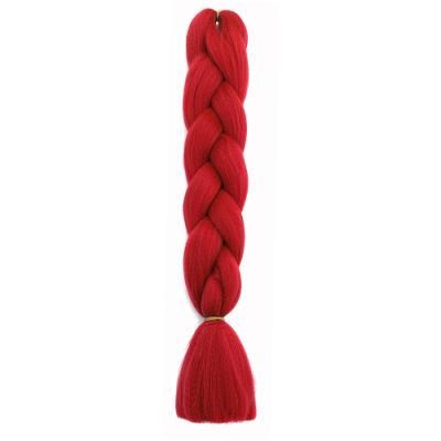 Kbeth 100 Kinds Colors Synthetic Hair Extensions for African Women 2021 Fashion 24 Inch Braiding Multi Colors Long Lasting Extension in Stock