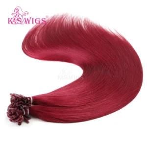 U Tip Human Hair Extension, 6A Grade Virgin Brazilian Remy Hair