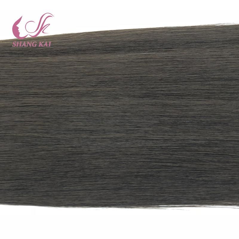 Best Selling Dark Brown Brazilian Double Drawn Hair Weft Extensions