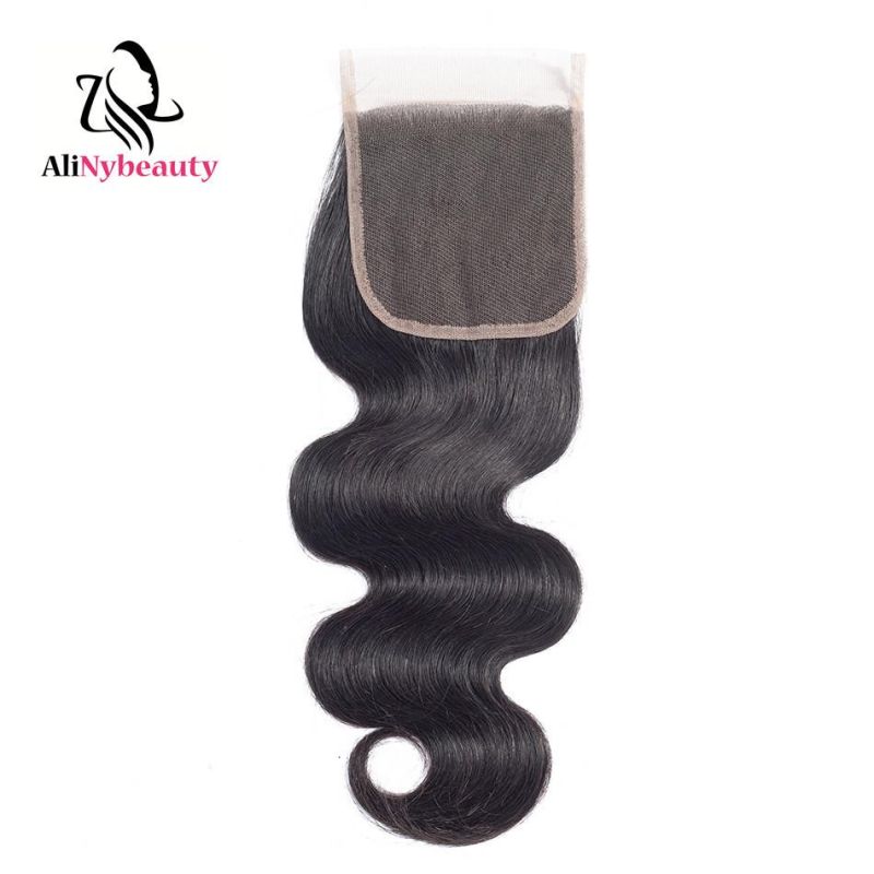 Alinybeauty Malaysian Body Wave Hair Lace Closure