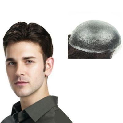 Kbeth Human Hair Wigs for Man 2021 Fashion Remy Real Hair French Lace with Skin Coating Indian Hair Piece Toupee Wig for Men Drop Shipping