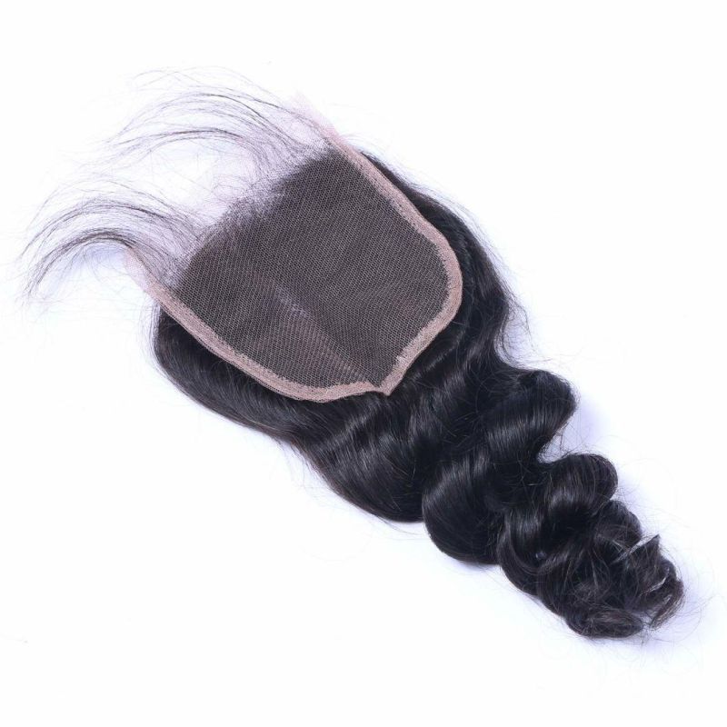 Kbeth Ear to Ear 13X4 Lace Frontal Toupee Human Hair Swiss Lace Frontal Toupee Brazilian Loose Wave Hair Remy Apple Girl