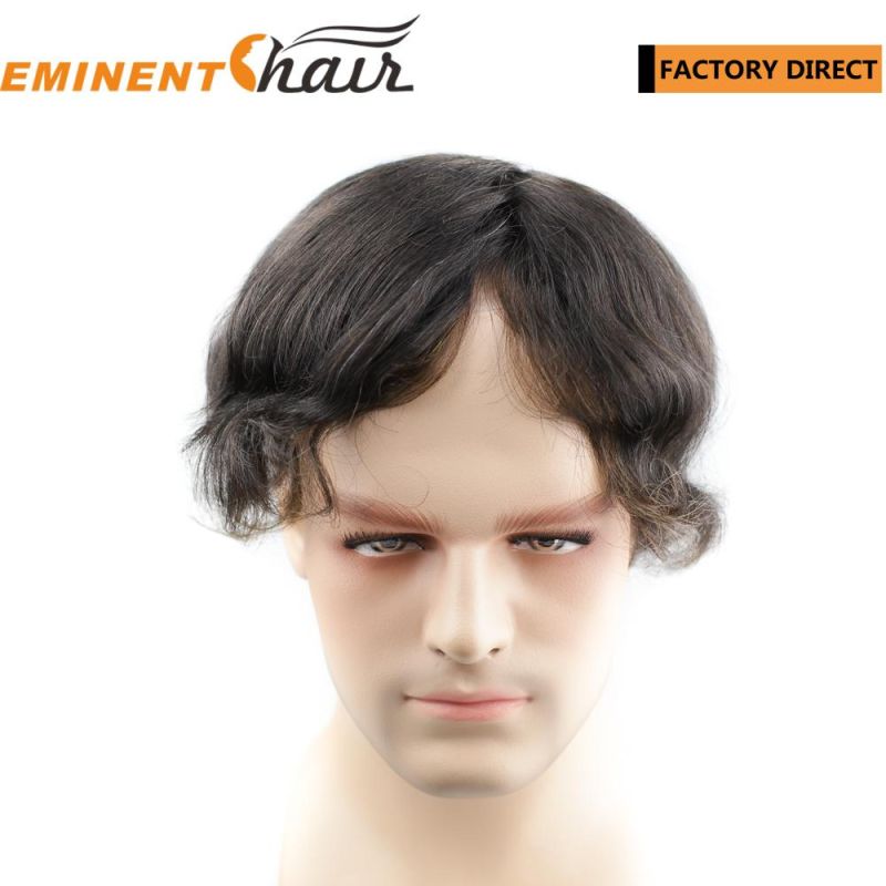 Toupee Manufacturer Natural Hairline Lace Front Toupee Hairpiece