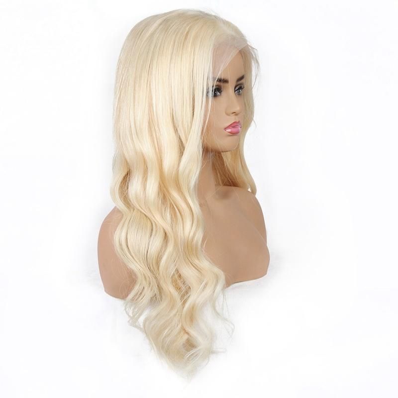 Factory Wholesale High Quality Brazil Human Hair 613# Wig 150% 13*4 Remy Hair Wig