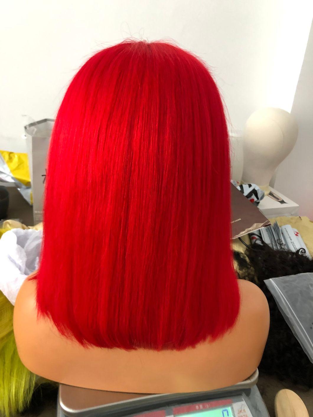 Unprocessed Coloed Human Hair Bob for Black Women Hairstyle