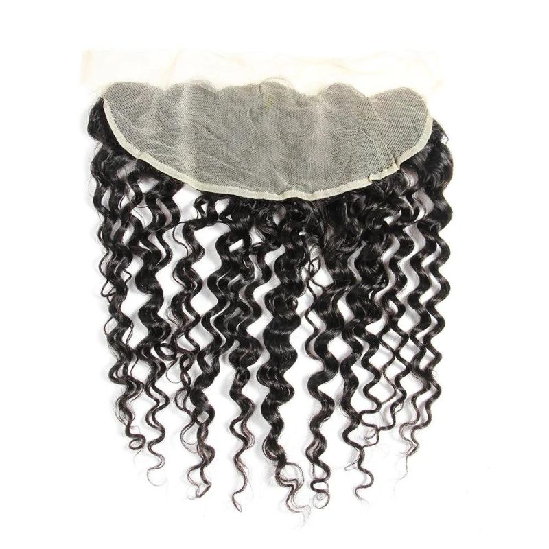 Online Sale Virgin 13*4 Lace Frontal Human Hair Water Wave for African