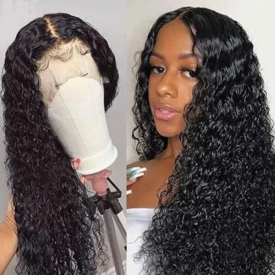 High Quality 10A Grade Lace Frontal Double Drawn Bone Straight Human Hair Wig