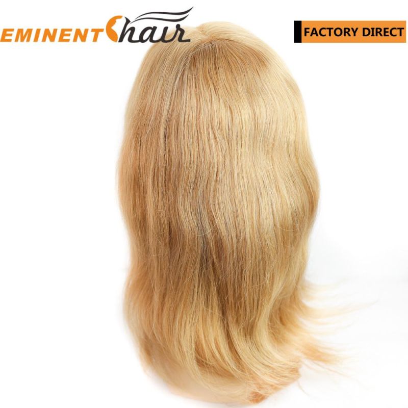 Factory Direct Lace Blond European Hair Women′s Hairpiece