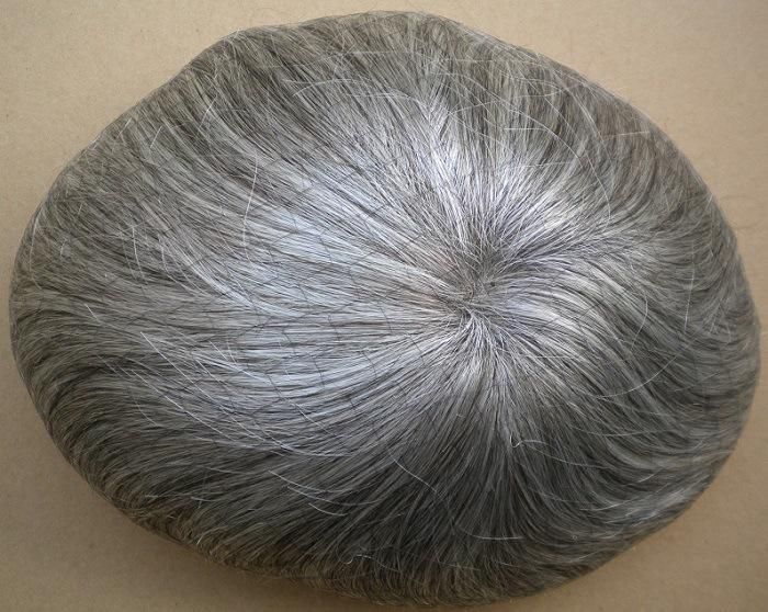 Men′s Toupee Human Hair Replacement