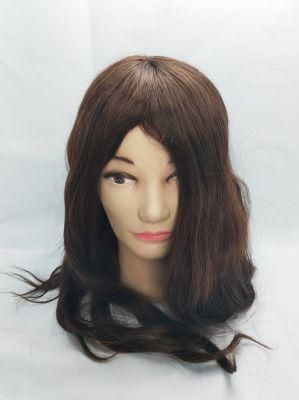 2022 Most Comfortable Human Remy Hair Integration Made of Fish Net and Swiss Lace Toupee