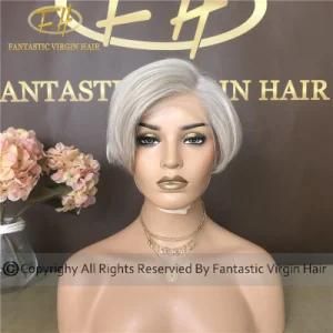 Top Quality Chinese Virgin/Remy Human Hair Full/Frontal Lace Wig with Cuticle Aligned