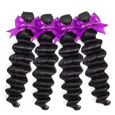 Brazilian Deep Wave Bundles with Closure 8-32 Inch Remy Human Hair 3 Bundles with Closure Monika Hair Closure with Bundles