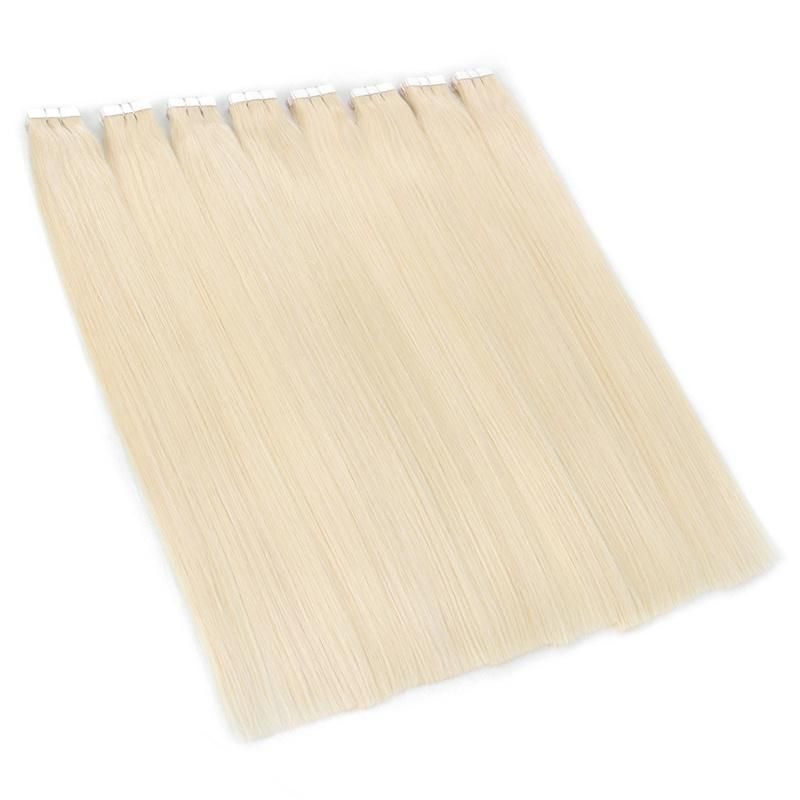 Wholesale 10A Russian Tape in Hair Extensions Virgin Human Tape Hair