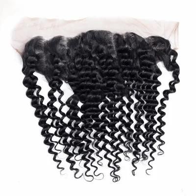 Online Sale Virgin 13*4 Lace Frontal Human Hair Water Wave for African