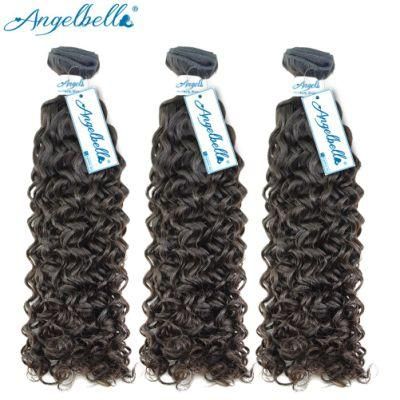 Angelbella 100% Natural Raw Mink Brazilian Remy Hair Cuticle Aligned Human Hair