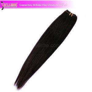 Silky Straight #1b High Quality Indian Human Hair Weave
