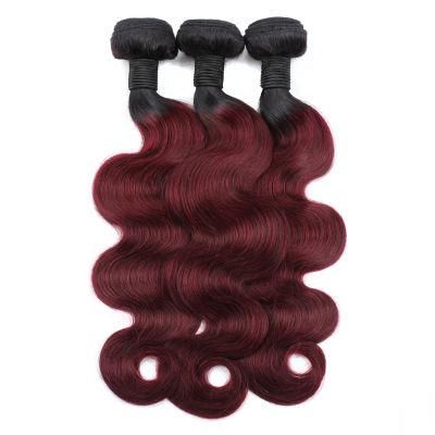 Top Sale Raw Virgin Ombre Color Brazilian Weave Bundles