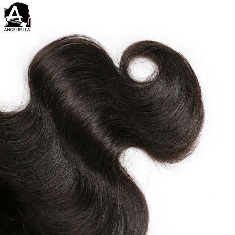 Angelbella Raw Unprocessed Closures Mink Brazilian Hair Body Wave Lace Closure