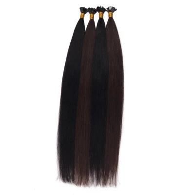 12A Remy Hair Virgin Hair Indian Human Hair Keratin Flat Tip Hair Extension