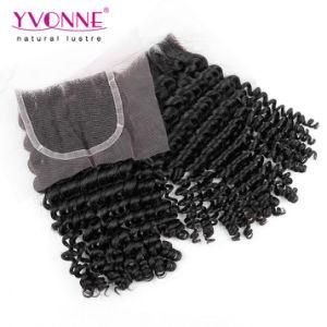 Yvonne Virgin Brazilian Kinky Curly Lace Closure