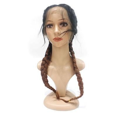 Fashion Synthetic Braid Lace Front Wig for Women