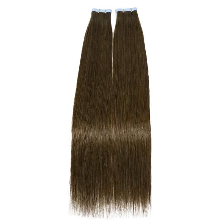 12A Virgin Unprocessed Hair Straight Tape in Hair Extensions