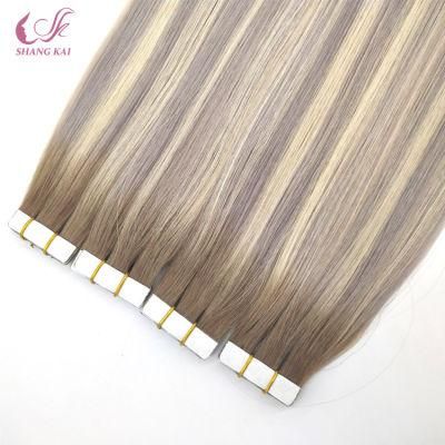Ombre Color Double Drawn Factory Price Tape in Hair Extension