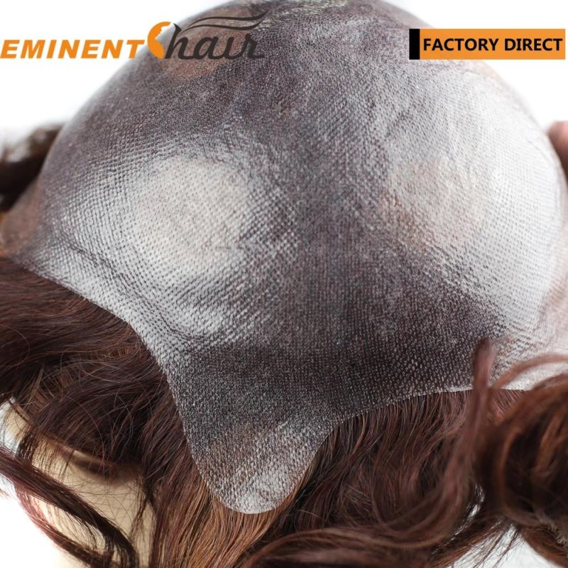 High Quality Natural Effect Women Skin Virgin Hair Wig