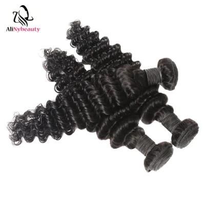 Alinybeauty Quality Peruvian Vrigin Hair Deep Wave Extension