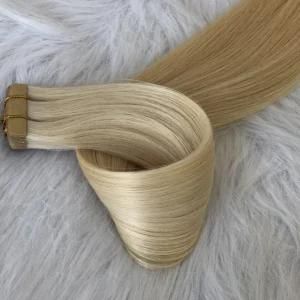 Hot Sale Colorful Double Drawn Human Tape Hair Extension