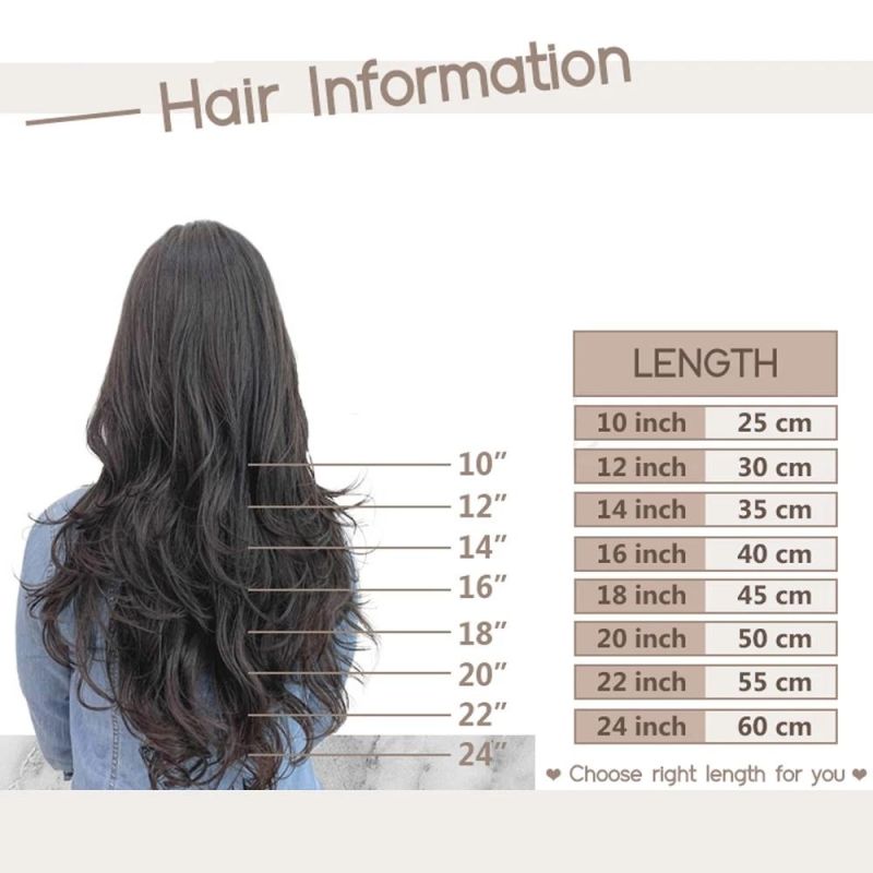 U Tip Nail Hair Extensions Machine Remy Hair 16" Natural Real Human Hair Pre-Bonded Hair Extensions 50g
