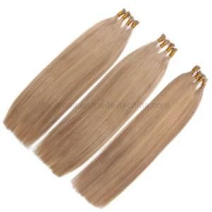No Shedding No Tangle Silky Straight Wave Remy Stick Tip Hair Extensions
