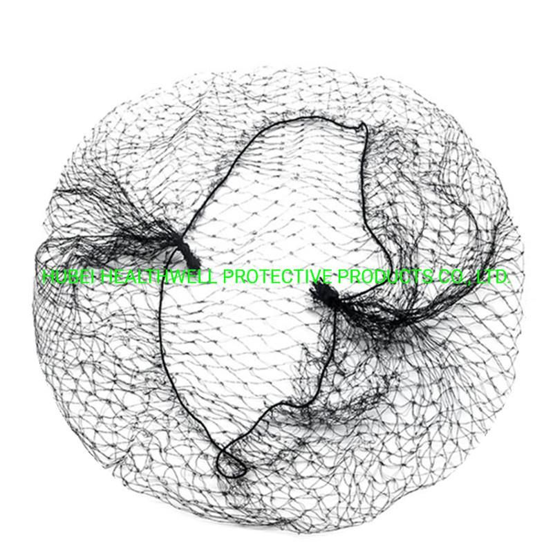 Disposable Black Nylon Invisible Wigs Nylon Hair Nets for Wigs