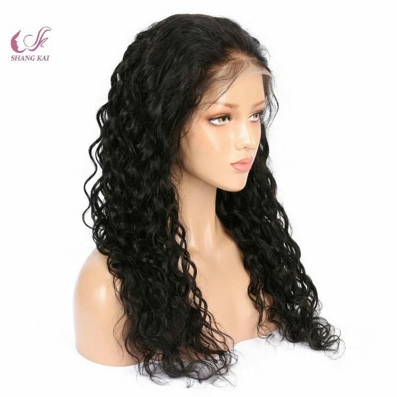 10A Grade Black Full Cuticle Aligned Lace Front Wig