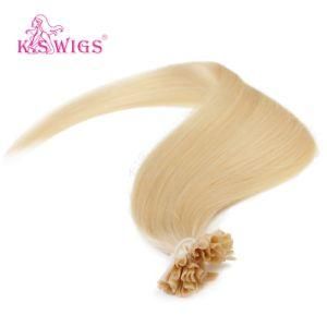 New Arrival Nail Hair Extension Indian Virgin Human Hair