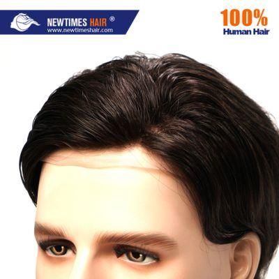 Lace Front Fine Lace Base Men&prime;s Wig