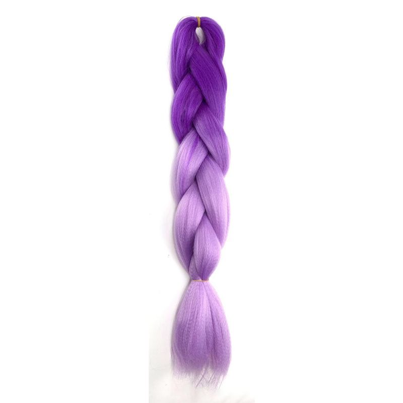 Kbeth Different Colors Braided Hair Extension for Afican Woman 2021 Fashion Beautiful Long Lasting Phythetic 18 Inch Length Tassel Hair Weave Wholesale