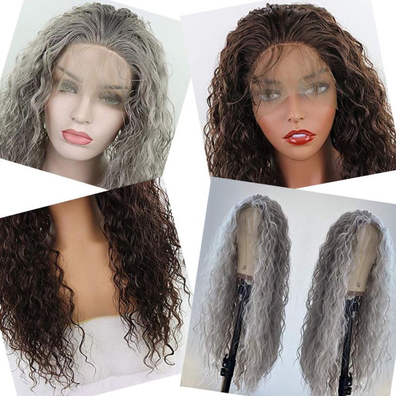 Human Hair Extensions Lace Wigs Water Wave Brazilian Virgin Hairs Lace Front Wig Ynthetic Hair 13X4 Human Hair Wigs for Black Women