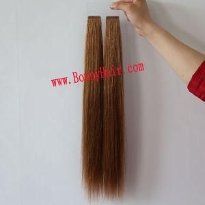 High Quality Double Drawn Tape Human Remy Hair Extension