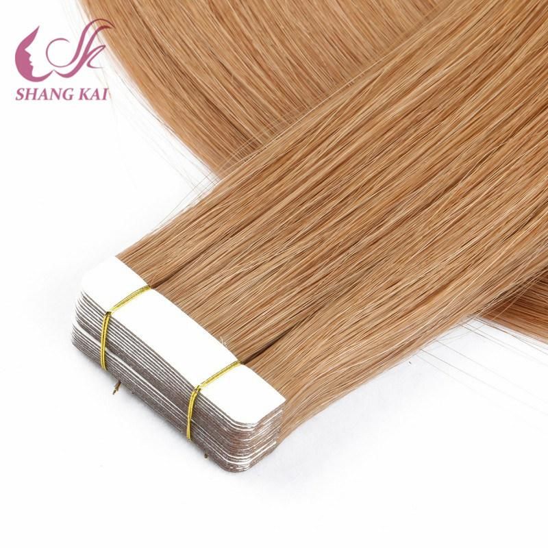 100% Unprocessed Virgin Remy Human Hair Tape in Extension