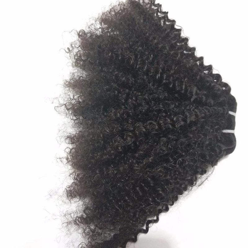 Cheap Wholesale Afro Kinky Curly Brazilian Human Hair Weaving