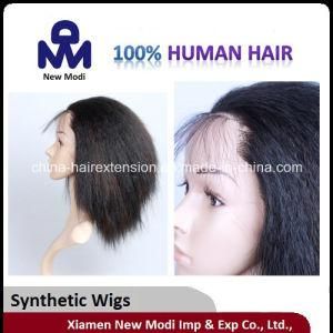 Popular Synthetic Hair Women Wig with Natural Color
