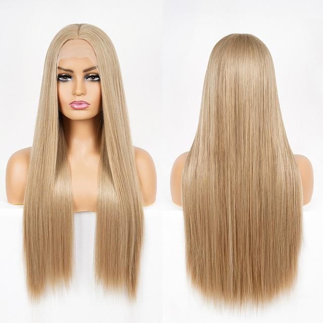 Breathable Full Lace Straight Thick Wig for Women