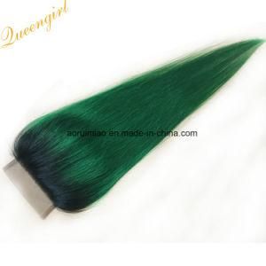 Wholesale Straight Donor Hair 4X4 Ombre European Remy Hair Lace Closure