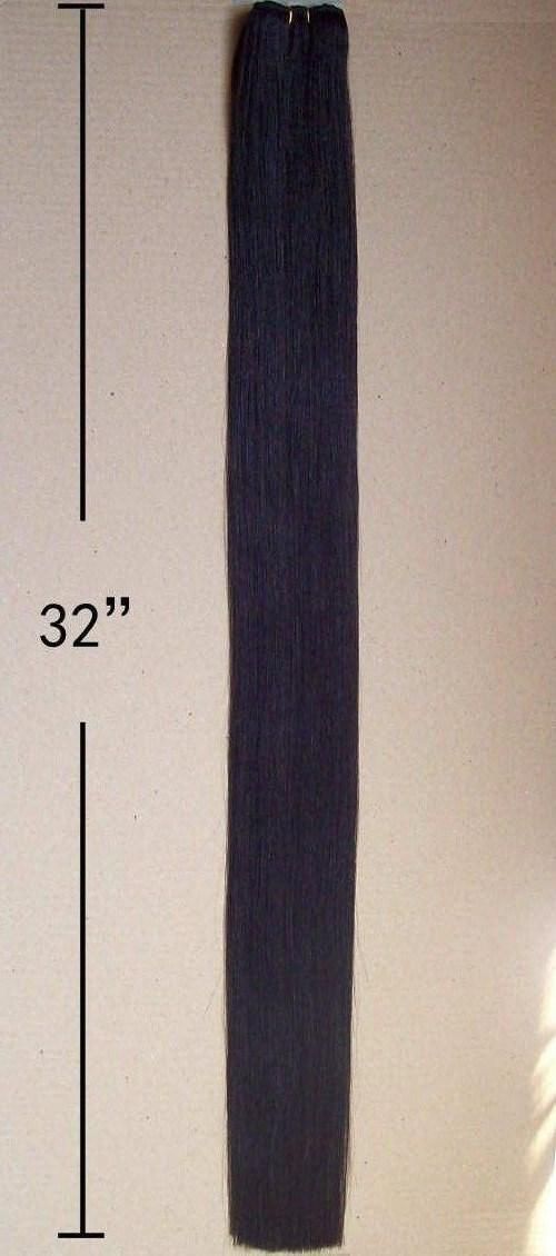 32inch Double Drawn Human Hair Weft Extension