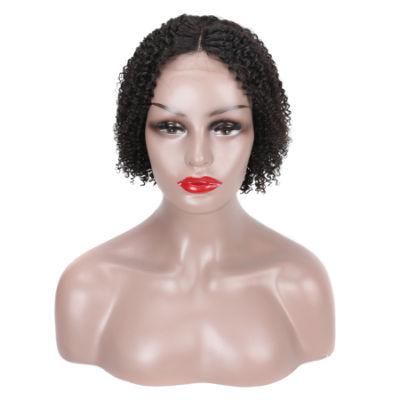 Short Hair Deep Curly Front Lace Wig