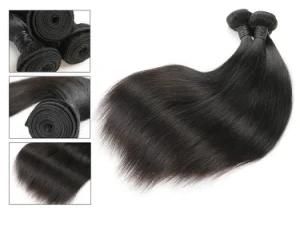 Natural Straight Hair Weave Bundles Brazilian Remy Human Hair