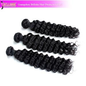 Hot Sale Deep Wave Virgin Brazilian Human Hair Extension