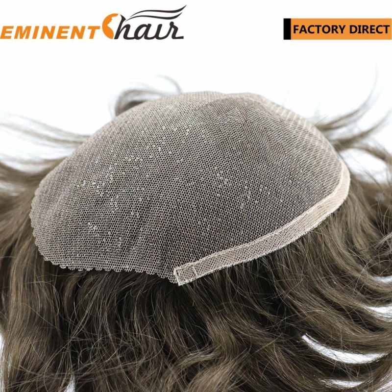 Lace Hair Replacement System Human Hair